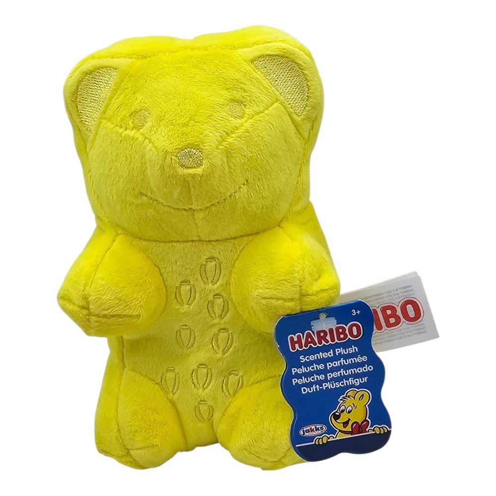 Haribo Goldbear Yellow‎ Scented Collectible Plush Jakks 7" New w/ Tag
